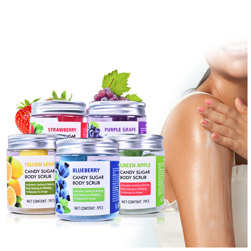 Candy Scented Fruit Body Scrub