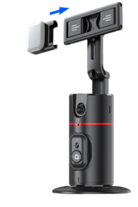 Auto Face Tracking 360 Rotation Phone Tripod