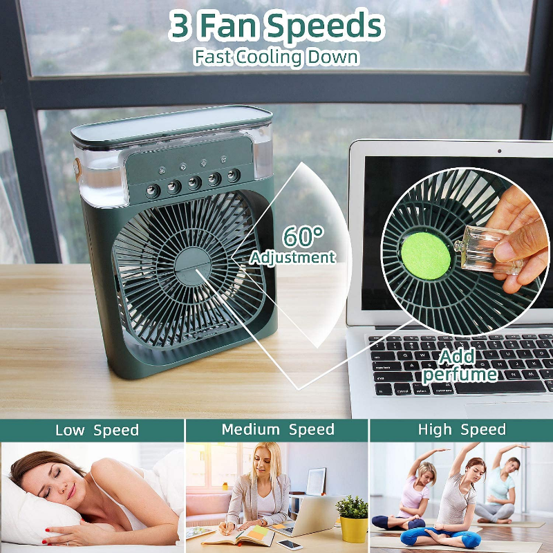 Portable Desktop Mini Water Cooling Fan