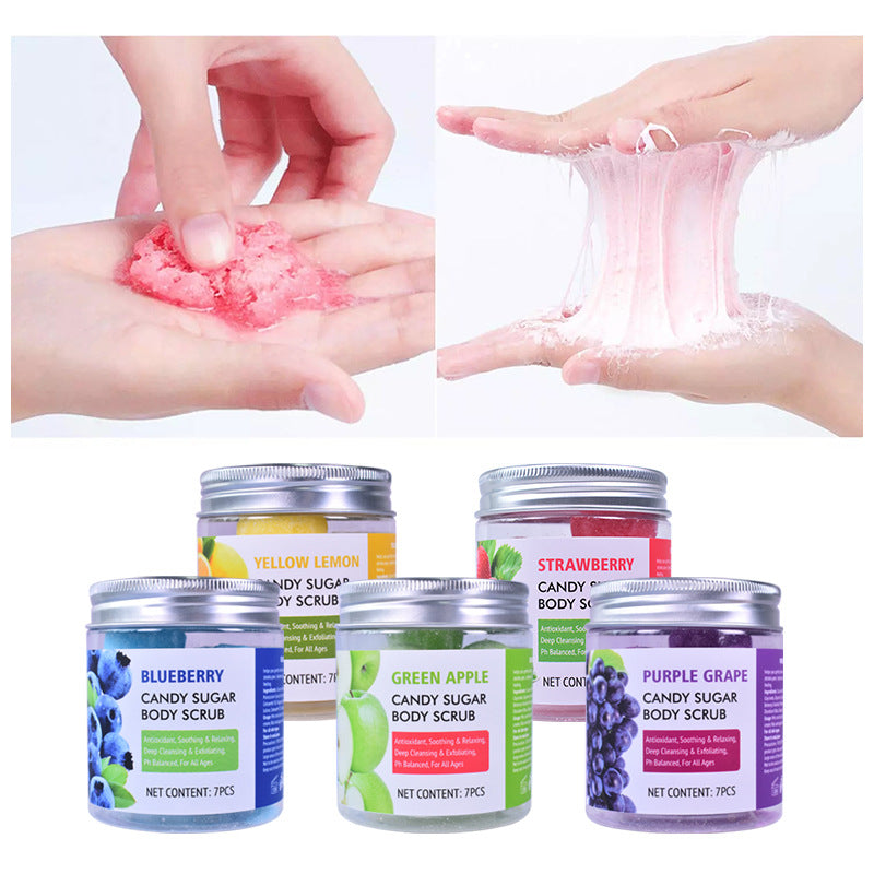 Candy Scented Fruit Body Scrub