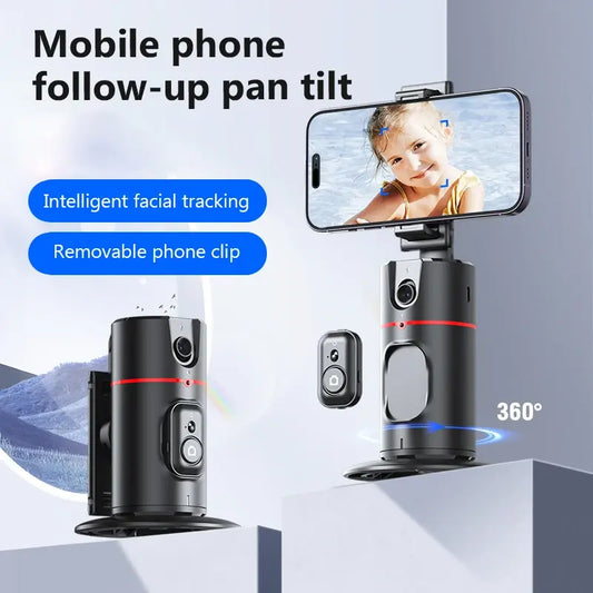 Auto Face Tracking 360 Rotation Phone Tripod