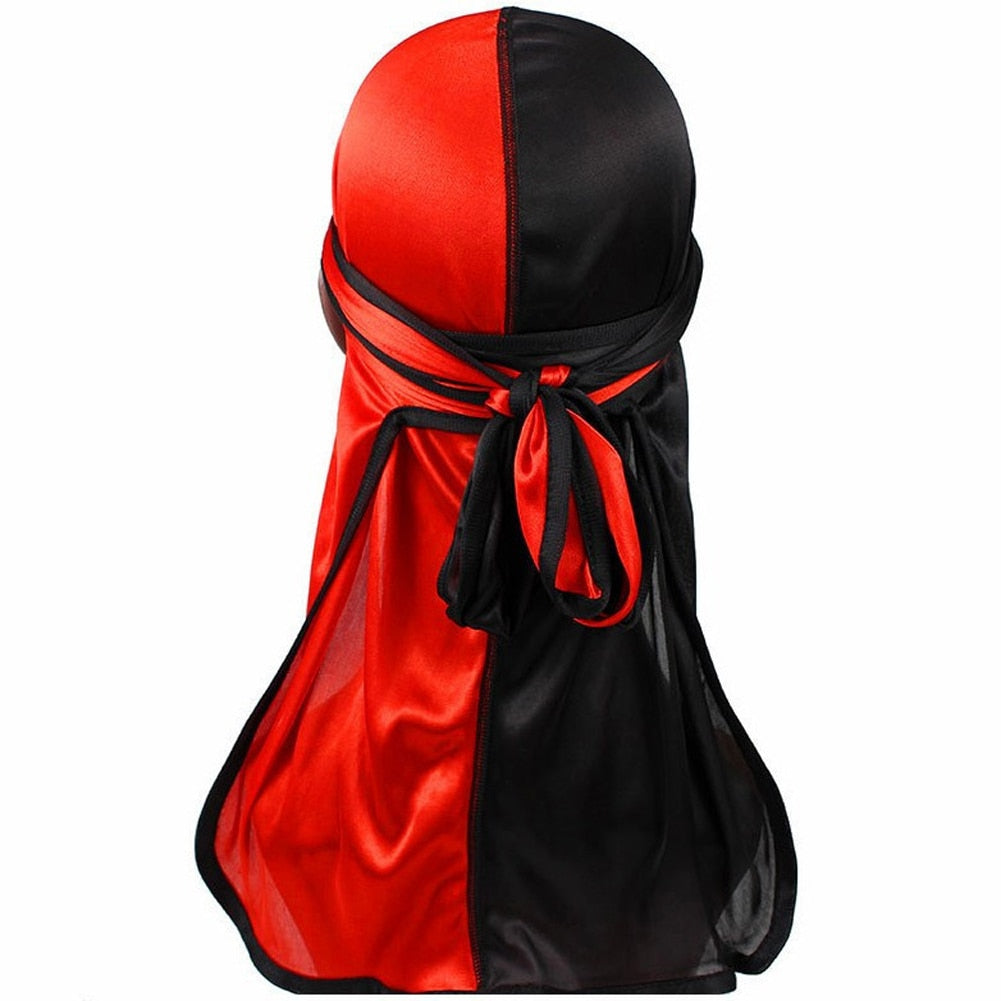 Long Tail Satin Silk Durag For Men & Women