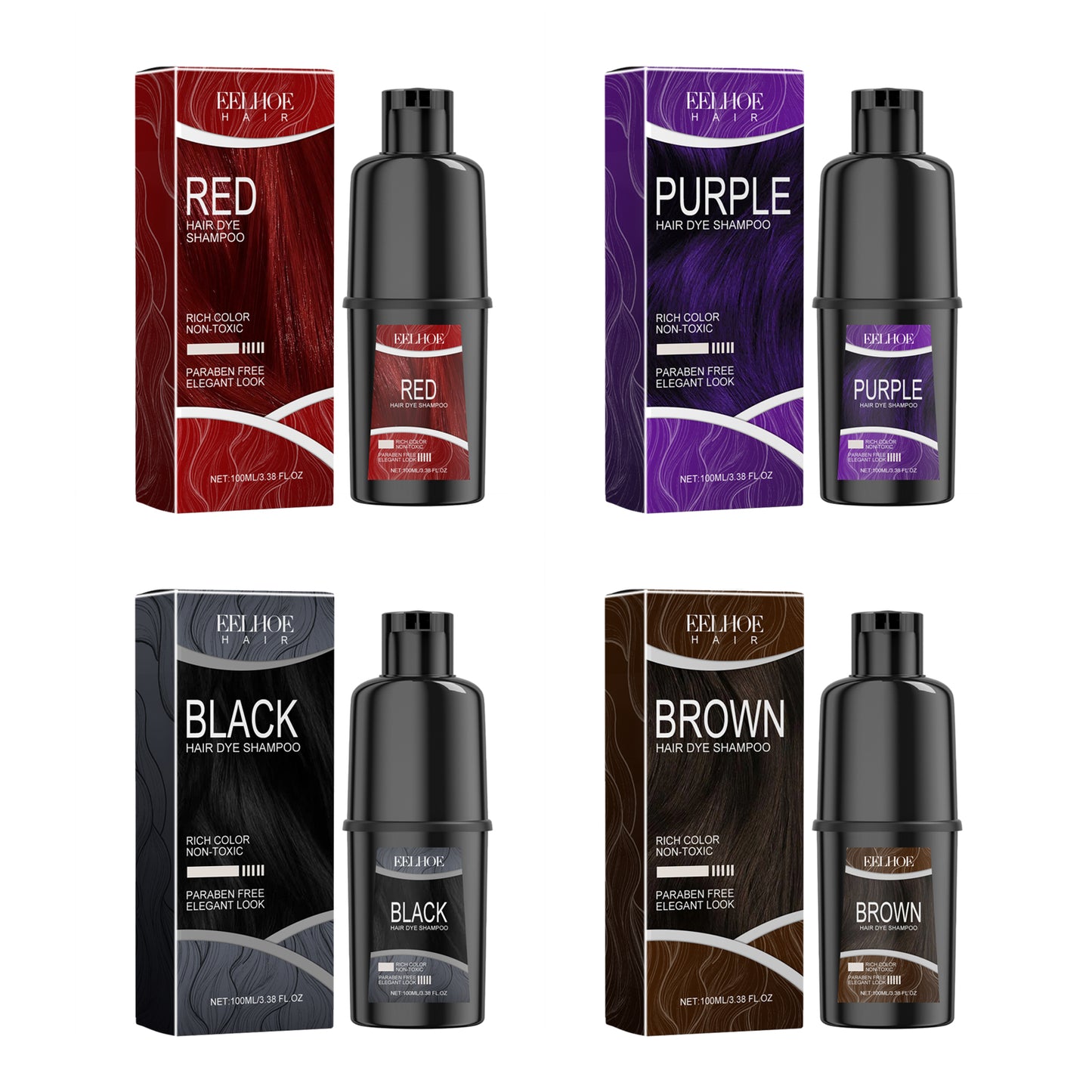 Hair Dye Herbal Shampoo