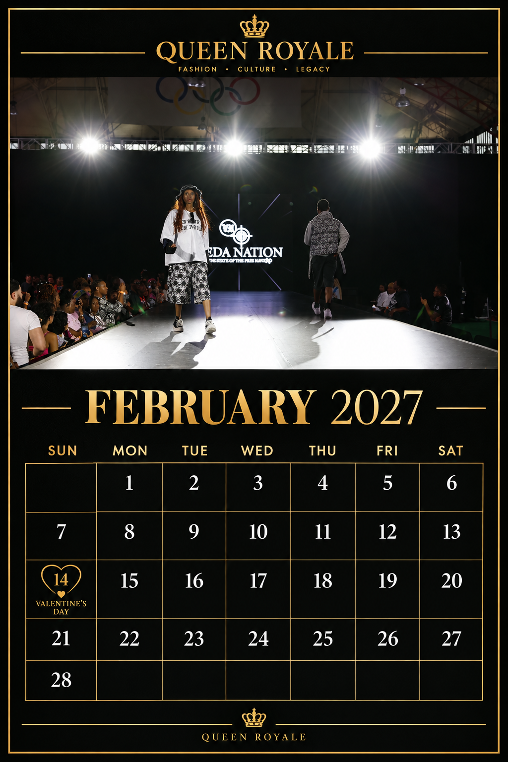 My 2027 Calendar Printable