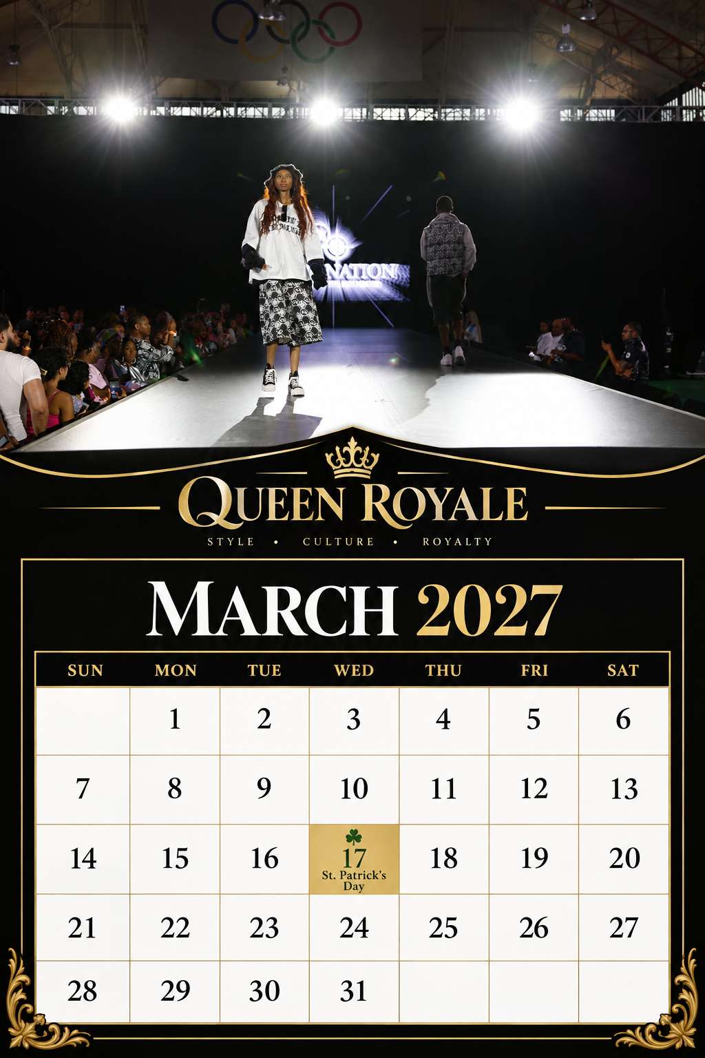 My 2027 Calendar Printable